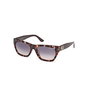 Guess Gafas GU00203-H 52B Gafas de Sol para Mujer con Montura de Acetato y Diseño Geométrico, Lentes 56mm, Puente 18mm, Patillas 140mm