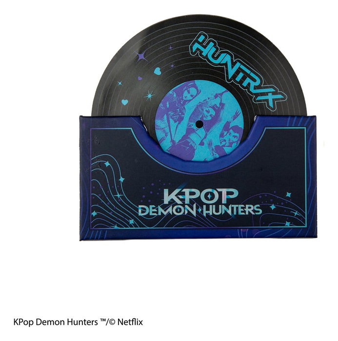 Cinereplicas Las guerreras K-pop Juego de 4 Posavasos Hunters & Demons Soundtrack