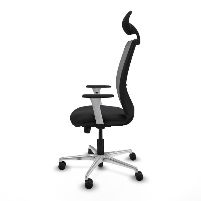 PIQUERAS Y CRESPO Silla de oficina Zulema con mecanismo Sincro/Traslack, Similpiel Negro y Malla Gris PIQUERAS Y CRESPO Silla de oficina Zulema con mecanismo Sincro/Traslack, Similpiel Negro y Malla Gris