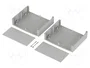 BOPLA UNIMAS Carcasa con panel gris claro