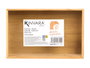 Kinvara Organizador de Bambú Rectangular 23 x 15 x 6.8 cm (Set de 12)
