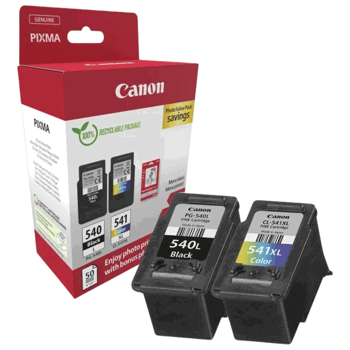 Canon Multipack de Tinta PG-540L/CL-541XL 5224B017 (2x Negro, 1x Color)