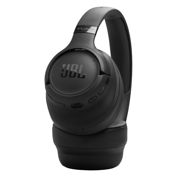JBL Auriculares Tune 780NC Diadema Inalámbricos con Reducción Activa de Ruido (ANC), Bluetooth 6.0, USB-C, 50h Batería, Plegables, Negro