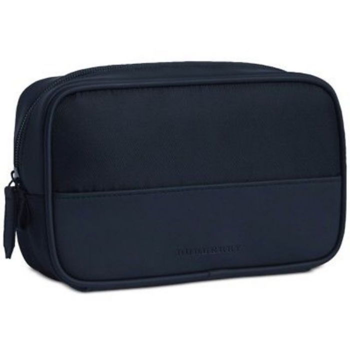Bolsa de maquillaje textil, Azul oscuro