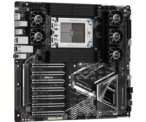 ASRock WRX90 WS EVO Placa Base AMD WRX90 Socket sTR5 EEB