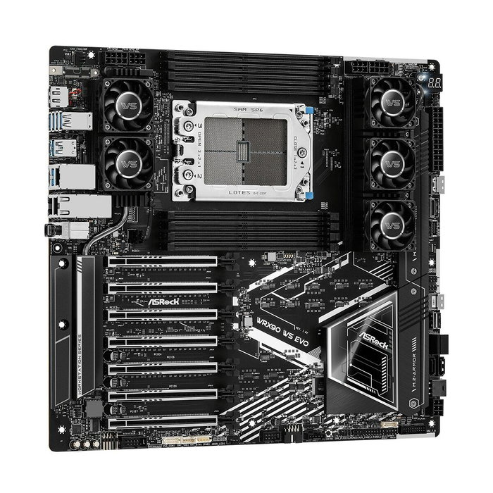 ASRock WRX90 WS EVO Placa Base AMD WRX90 Socket sTR5 EEB