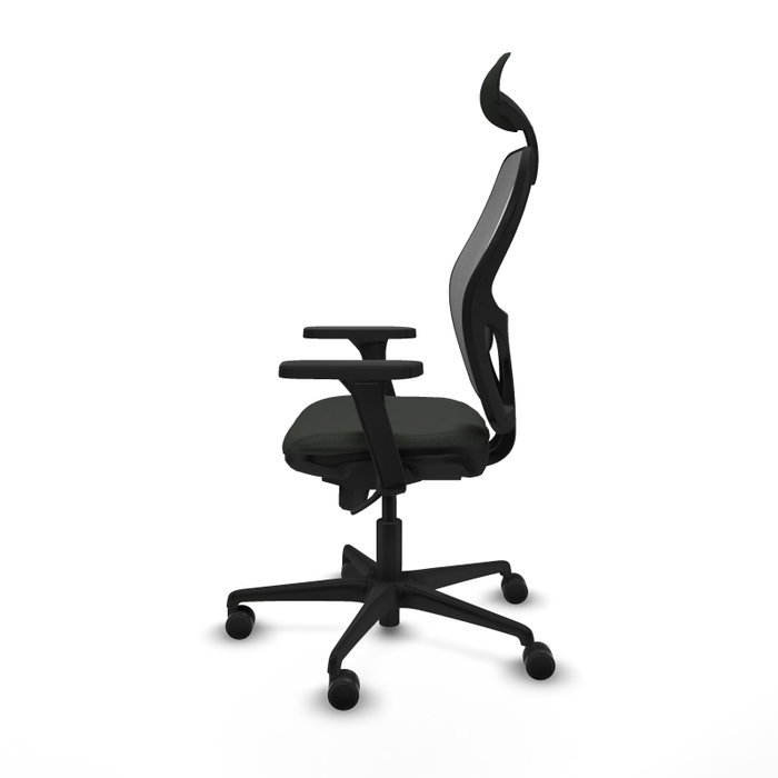 PIQUERAS Y CRESPO Silla de oficina Jorquera con mecanismo Sincro, brazos 3D y cabecero fijo PIQUERAS Y CRESPO Silla de oficina Jorquera con mecanismo Sincro, brazos 3D y cabecero fijo