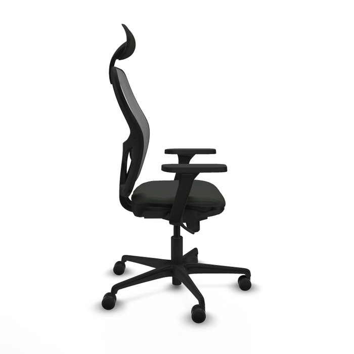 PIQUERAS Y CRESPO Silla de oficina Jorquera con mecanismo Sincro, brazos 3D y cabecero fijo PIQUERAS Y CRESPO Silla de oficina Jorquera con mecanismo Sincro, brazos 3D y cabecero fijo