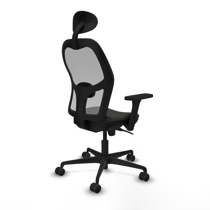 PIQUERAS Y CRESPO Silla de oficina Jorquera con mecanismo Sincro, brazos 3D y cabecero fijo PIQUERAS Y CRESPO Silla de oficina Jorquera con mecanismo Sincro, brazos 3D y cabecero fijo
