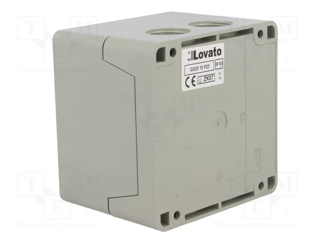 LOVATO ELECTRIC Interruptor de leva 20A 2 posiciones (0-1) 3 polos