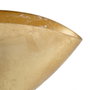 Ixia Bowl de Cristal Dorado para Decoración 38 x 20 cm