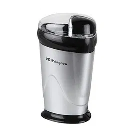 Orbegozo Molinillo MO 3250 Molinillo de café 150W con cuchilla de acero inoxidable y tapadera transparente