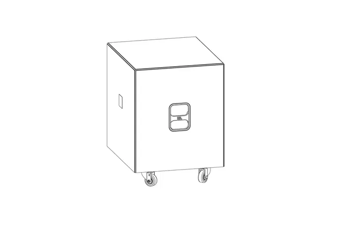 JBLPRO SRX918S Kit De Cubierta De Accesorios Para Altavoz