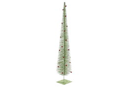 DKD Home Decor Árbol de Navidad Tradicional Verde Rojo 22 x 120 x 22 cm