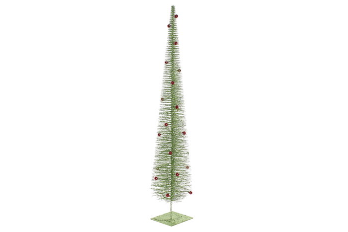 DKD Home Decor Árbol de Navidad Tradicional Verde Rojo 22 x 120 x 22 cm DKD Home Decor Árbol de Navidad Tradicional Verde Rojo 22 x 120 x 22 cm