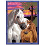 Ravensburger Serie D Classic Cuadro por Números Caballos al Atardecer, Puzzle de Pintura +9 Años, 20052