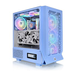 Thermaltake Ceres 330 TG ARGB Midi Tower PC Azul Vidrio Templado ATX EATX micro ATX Mini-ITX 18.5cm