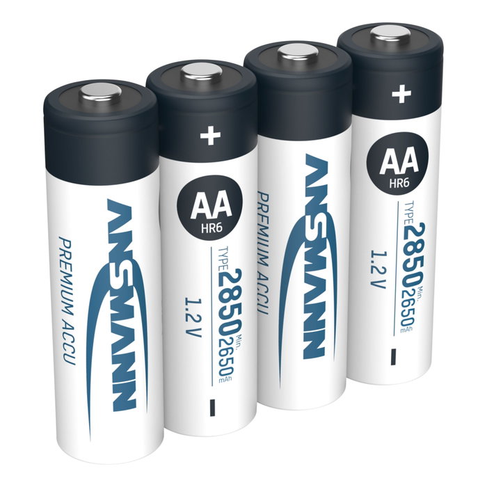 Ansmann Pilas Recargables NiMH Mignon AA 2650 mAh (Pack de 4) Ansmann Pilas Recargables NiMH Mignon AA 2650 mAh (Pack de 4)