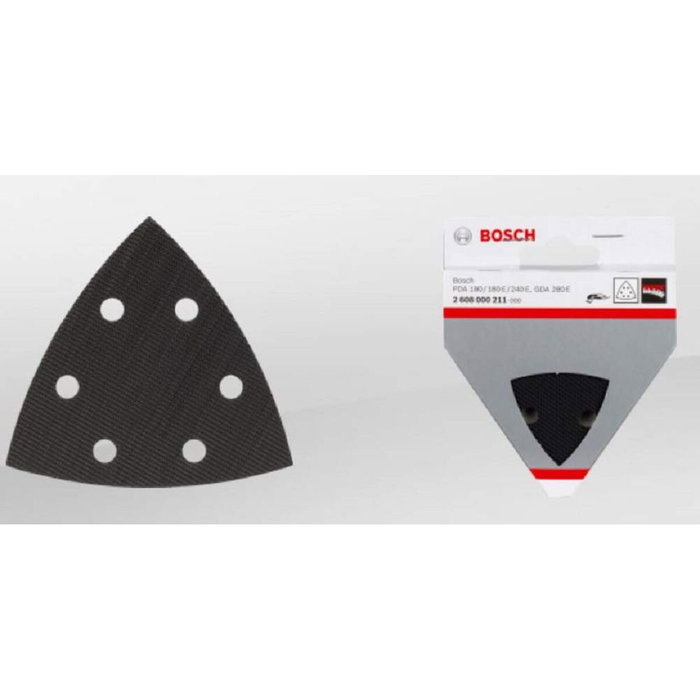 Bosch Plato de lijado para PDA 180, PDA 180 E, PDA 240 E