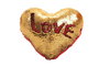 Creaciones Llopis Cojin Corazon Lentejuelas 22 cm