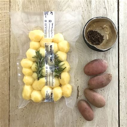 Magic Vac ACO1025 Pack de 2 Rollos 30cm x 6m Bolsas de Vacío para Alimentos Magic Vac ACO1025 Pack de 2 Rollos 30cm x 6m Bolsas de Vacío para Alimentos