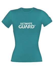 Ultimate Guard Camiseta Chica Wordmark Gasolina Azul talla S