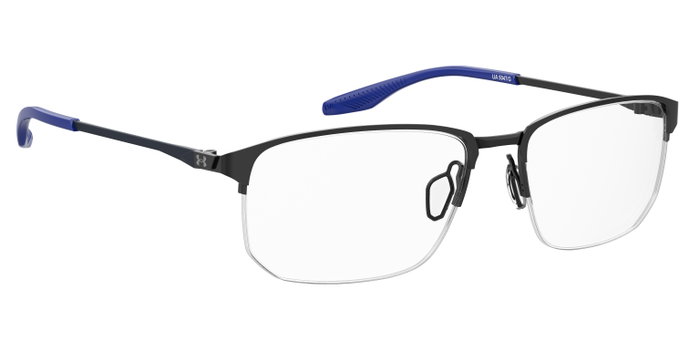 Under Armour UA-5047-G-807F617 Gafas de vista Hombre Negro Metal