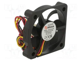 Akasa Ventilador Axial 50x50x10mm 12VDC Negro