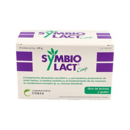 Symbiopharm SymbioLact Comp. 30 Sobres Probiótico con Biotina para la Salud Intestinal y Mucosas