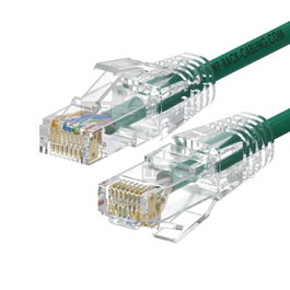 Wp european cabling solution Cable de red Slim Cat. 6A U-UTP 0,2m Verde