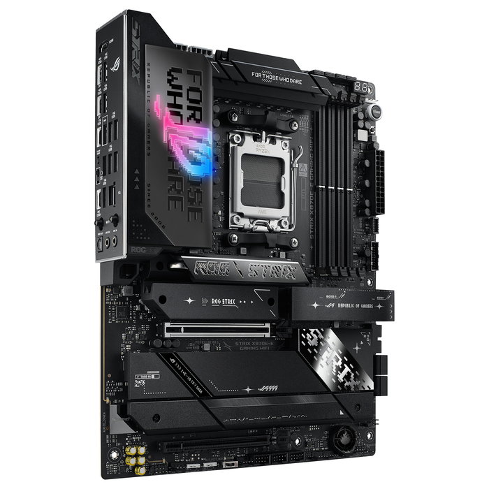 ASUS ROG STRIX X870E-E GAMING WiFi | Placa Base ATX AMD X870E AM5 | DDR5-SDRAM | WiFi 7 | Bluetooth 5.4