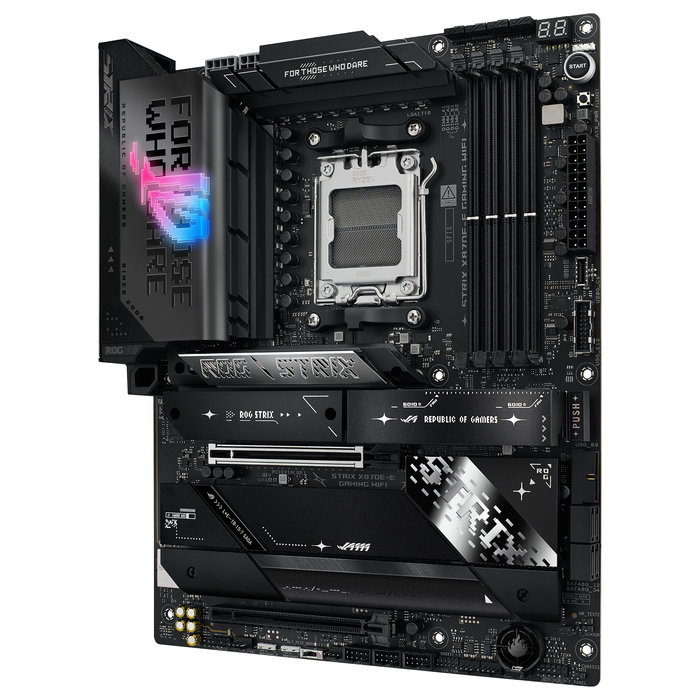 ASUS ROG STRIX X870E-E GAMING WiFi | Placa Base ATX AMD X870E AM5 | DDR5-SDRAM | WiFi 7 | Bluetooth 5.4