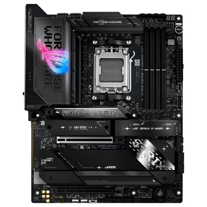 ASUS ROG STRIX X870E-E GAMING WiFi | Placa Base ATX AMD X870E AM5 | DDR5-SDRAM | WiFi 7 | Bluetooth 5.4