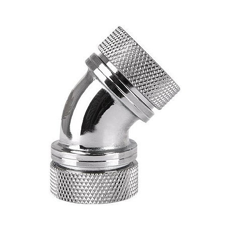 Thermaltake Pacific G1/4 PETG Tube 45-Degree Dual Compression Thermaltake Pacific G1/4 PETG Tube 45-Degree Dual Compression