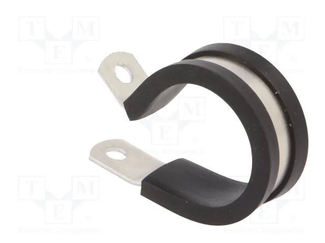 HELLERMANNTYTON Abrazadera de aluminio y cloropreno Øaro 27mm HELLERMANNTYTON Abrazadera de aluminio y cloropreno Øaro 27mm