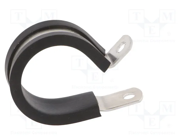 HELLERMANNTYTON Abrazadera de aluminio y cloropreno Øaro 27mm HELLERMANNTYTON Abrazadera de aluminio y cloropreno Øaro 27mm