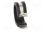 HELLERMANNTYTON Abrazadera de aluminio y cloropreno Øaro 27mm