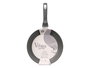 Kinvara Sarten para Inducción Forjada 28 cm, Gris, Aluminio EN601, Mango Tacto Suave, 48.3x28.7 cm (Set de 6)