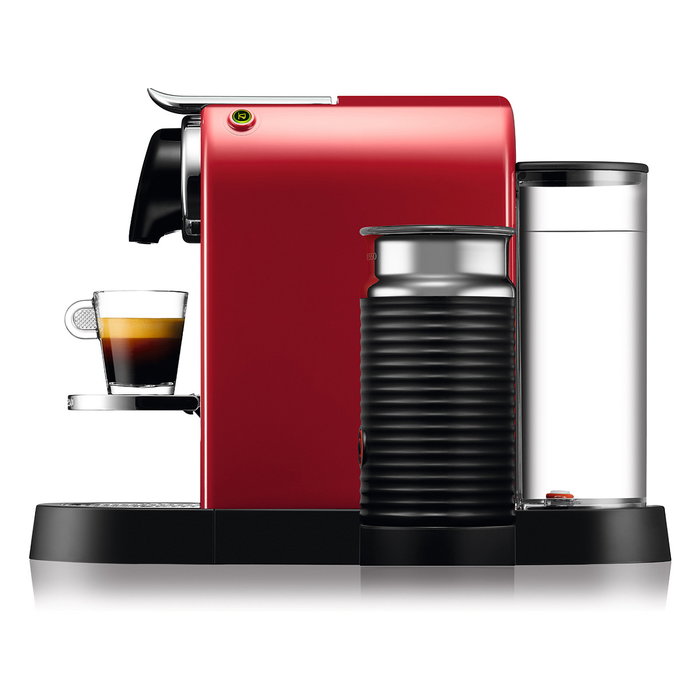 Krups XN7615 New CitiZ & Milk Máquina de Café Nespresso Cherry Red