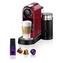 Krups XN7615 New CitiZ & Milk Máquina de Café Nespresso Cherry Red