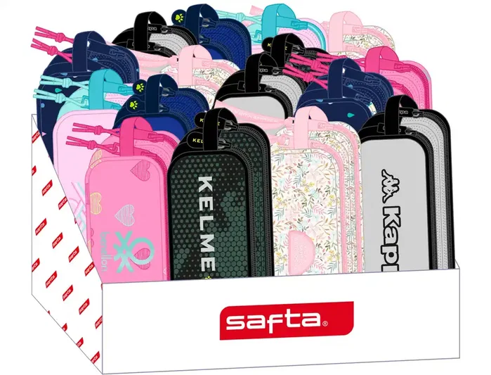 Safta Bolso escolar portatodo doble expositor 235x315x230 mm Safta Bolso escolar portatodo doble expositor 235x315x230 mm