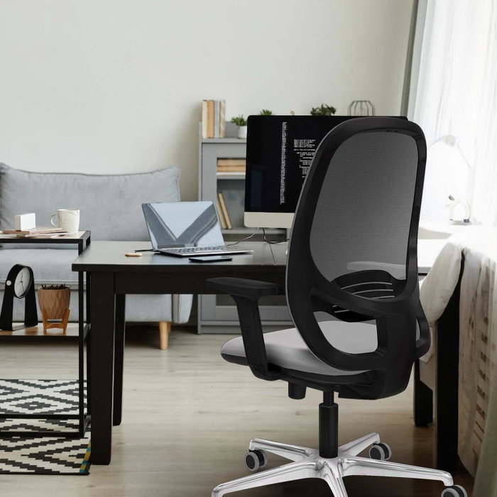 PIQUERAS Y CRESPO Silla de oficina Cilanco con mecanismo Sincro, Azul y Negro PIQUERAS Y CRESPO Silla de oficina Cilanco con mecanismo Sincro, Azul y Negro