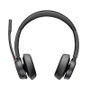 HP Poly Voyager 4320 Microsoft Teams Certified Headset con adaptador BT700 y base de carga