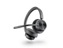 HP Poly Voyager 4320 Microsoft Teams Certified Headset con adaptador BT700 y base de carga