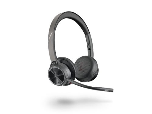 HP Poly Voyager 4320 Microsoft Teams Certified Headset con adaptador BT700 y base de carga HP Poly Voyager 4320 Microsoft Teams Certified Headset con adaptador BT700 y base de carga