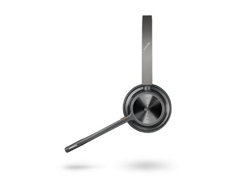 Poly Voyager 4320-M Negro con Base de Carga y Adaptador BT700