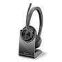 HP Poly Voyager 4320 Microsoft Teams Certified Headset con adaptador BT700 y base de carga