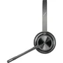 Poly Voyager 4320 Auriculares Inalámbricos para Microsoft Teams con Adaptador BT700, Micrófono Bluetooth, Color Negro, Incluye Soporte de Carga, Referencia 77Z00AA