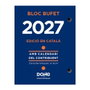 Dohe Bloque Bufete Anual 2027 Catalán 8.5x11cm