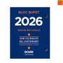 Dohe Bloque Bufete Anual 2027 Catalán 8.5x11cm